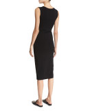 Midi Tank Dress, Black