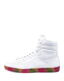 SL/10H High-Top Sneaker w/Tie-Dye Sole