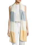 Striped Cashmere & Silk Stole