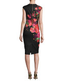 Mirrie Floral-Print Sheath Dress