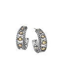 Naga Wide Hoop Earrings