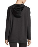 Mavis Zip Hoodie, Blackbear Heather