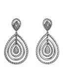 Mobile Drop Earrings with Diamonds