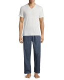Nelson 58 Cotton Lounge Pants, French Navy