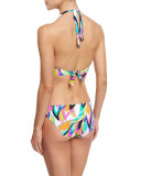 St. Tropez Ring-Front Halter Swim Top