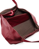 Ondine Calf Tote Bag, Bordeaux