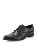 Spazzolato Cap-Toe Oxford