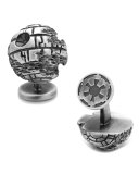 3D Death Star Cuff Links