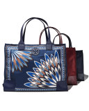 Ella Packable Nylon Tote Bag, Port