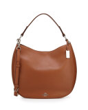 Nomad Leather Hobo Bag, Saddle