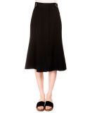 High-Waist Trumpet Skirt
