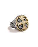 Diamond Cross Ring
