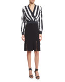 Mid-Rise Carwash Skirt, Black