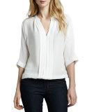 Marru Split-Neck Top
