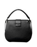 Pilgrim De Jour Medium Saddle Bag, Black