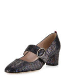 Tartt Glitter Mary Jane Pump