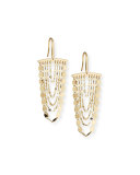 Small Nude Cascade Earrings