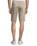 Zaine Straight-Leg Cargo Shorts, Winter Sand