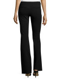 Alana Flare-Leg Pants, Black