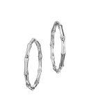 Bamboo Hoop Earrings