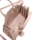 Sac de Jour Nano Leather Satchel Bag, Pink