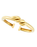 18k Twisted Nail Cuff Bracelet