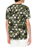 Camustars Printed T-Shirt, Marine