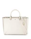 Robinson Large Zip-Top Tote Bag, New Ivory