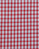 Box-Check Woven Dress Shirt, Red