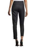 Twill Ankle Trousers