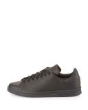 Stan Smith Foundation Perforated Leather Sneaker, Black