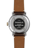 41mm Runwell Gold Watch with Leather Strap, Brown