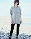 Italian Cashmere Half-Sleeve Tunic, Petite