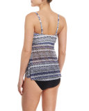 Ixtapa Strapless Flyaway Swim Top, Multi 