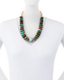 Beaded Opal Necklace, Multi