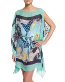 Monte Carlo Printed Caftan Coverup