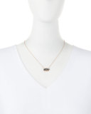 18K Rose-Gold Wow! Pop Art Pendant Necklace