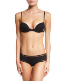 Jazztime Lace Boyshorts, Black