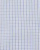 Multi Check-Print Woven Dress Shirt, Blue