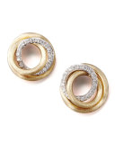 Jaipur Diamond-Link Stud Earrings