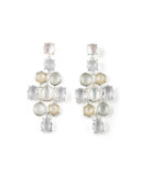 925 Rock Candy Cascade Earrings in Flirt