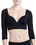 Betsy Half-Sleeve Push-Up Bra