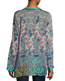 Blossom Embroidered Combo Top