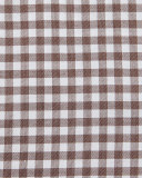 Gingham Woven Dress Shirt, Brown