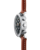 41mm Runwell Chronograph Watch, Tan/Gray