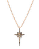 Kismet Star 14K Rose Gold & Champagne Diamond Pendant Necklace
