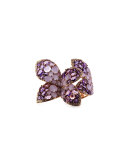 18K Rose Gold & Diamond Butterfly Wrap Ring