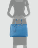 Saffiano Executive Tote Bag, Cobalt (Cobalto)