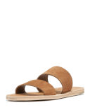 Travis Suede Two-Band Slide