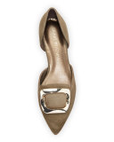 Dorsini Suede d'Orsay Flat, Bruno